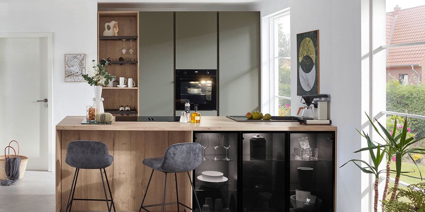 Sage Green kitchen